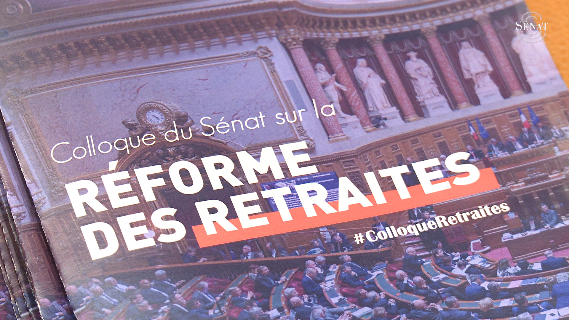 Réforme des retraites : Colloque sur la réforme des retraites "Équité, équilibre, simplification"